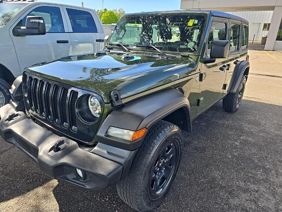 used 2021 Jeep Wrangler Unlimited car, priced at $35,384