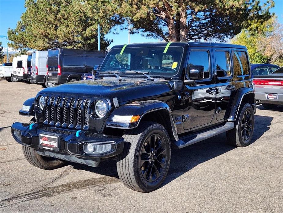 used 2021 Jeep Wrangler Unlimited 4xe car, priced at $35,592