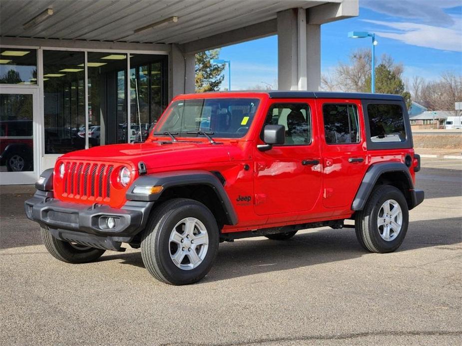 used 2022 Jeep Wrangler Unlimited car, priced at $31,955