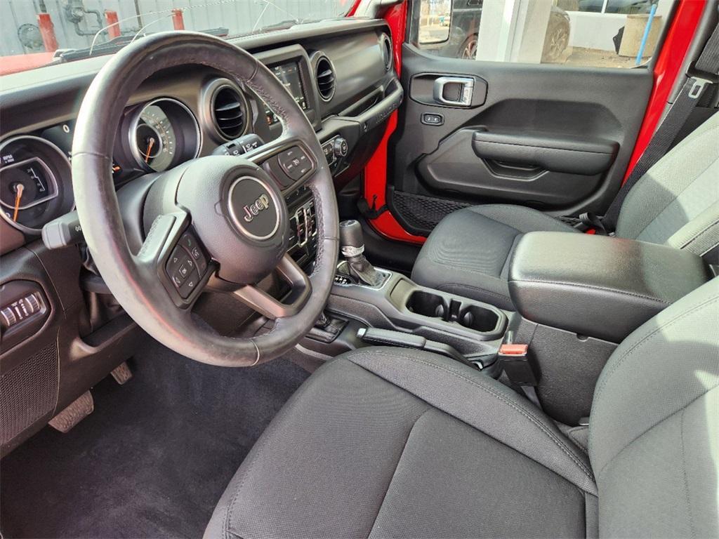 used 2022 Jeep Wrangler Unlimited car, priced at $31,955