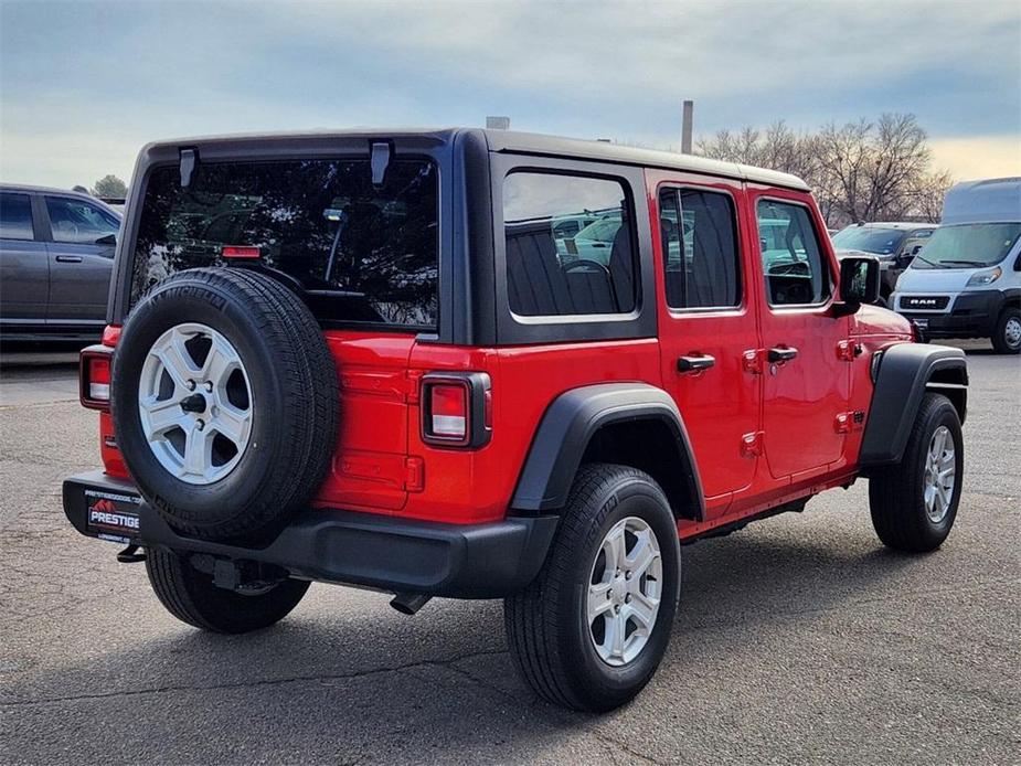 used 2022 Jeep Wrangler Unlimited car, priced at $31,955