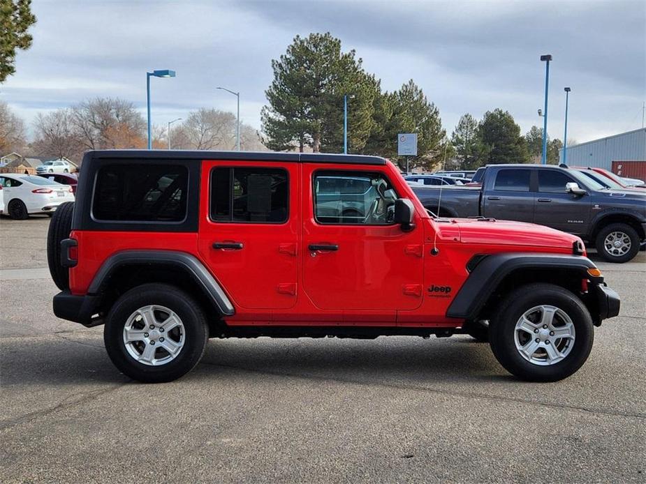 used 2022 Jeep Wrangler Unlimited car, priced at $31,955