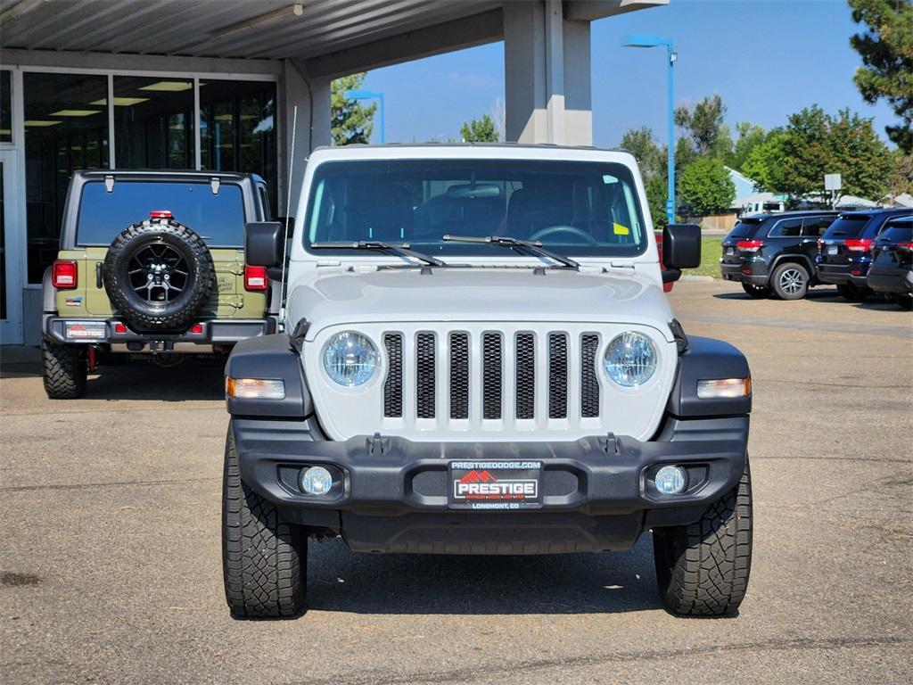 used 2020 Jeep Wrangler Unlimited car, priced at $25,153