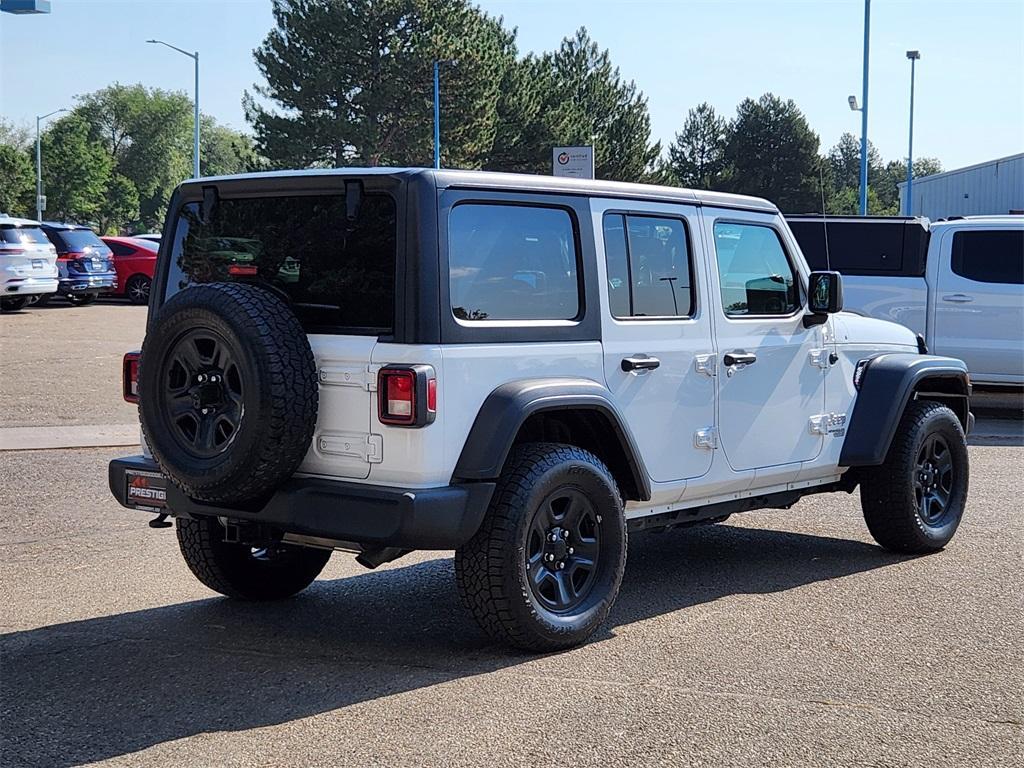 used 2020 Jeep Wrangler Unlimited car, priced at $25,153
