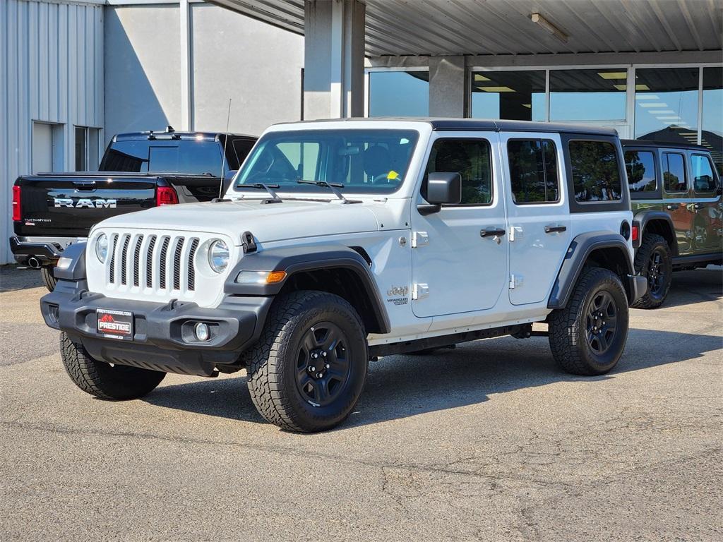 used 2020 Jeep Wrangler Unlimited car, priced at $25,153
