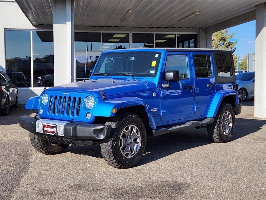 used 2015 Jeep Wrangler Unlimited car, priced at $22,327