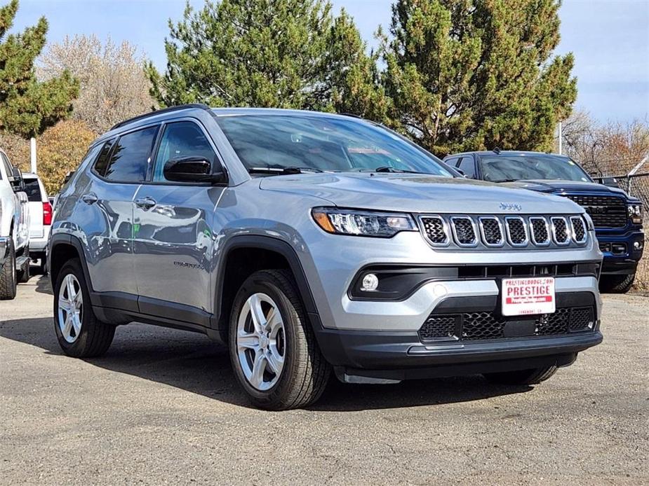 used 2023 Jeep Compass car, priced at $31,800