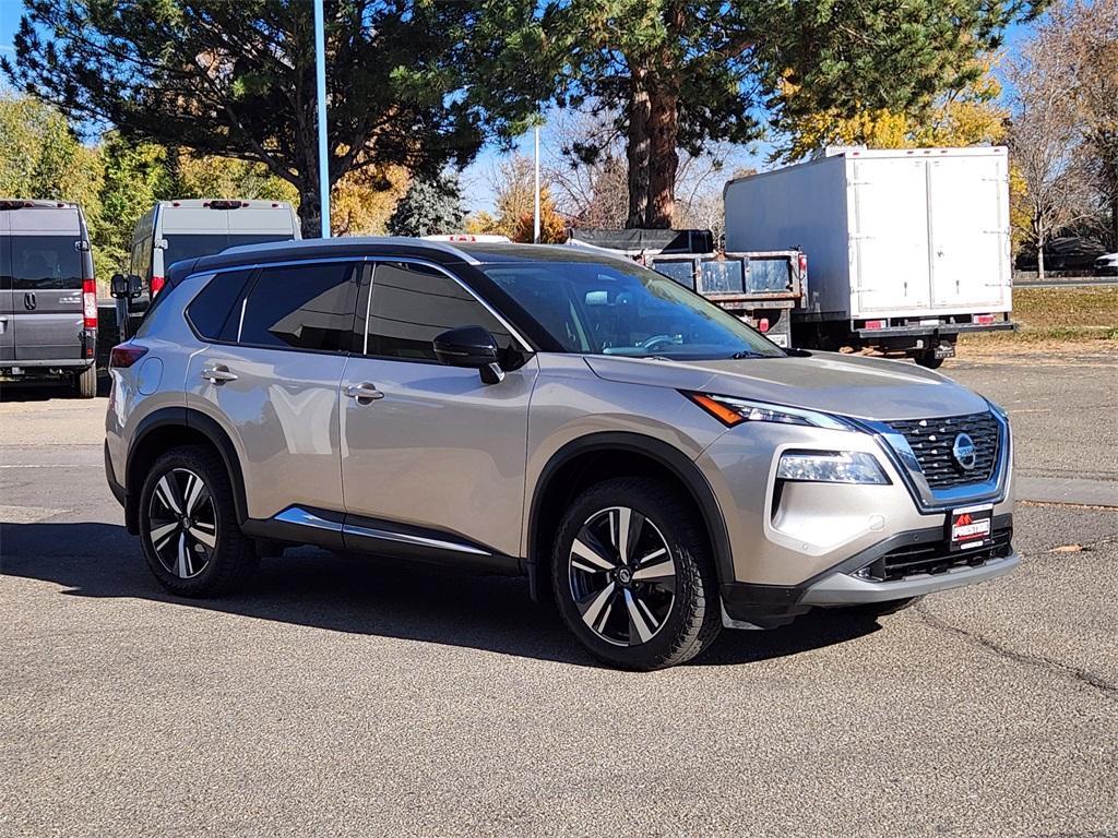 used 2021 Nissan Rogue car, priced at $21,852