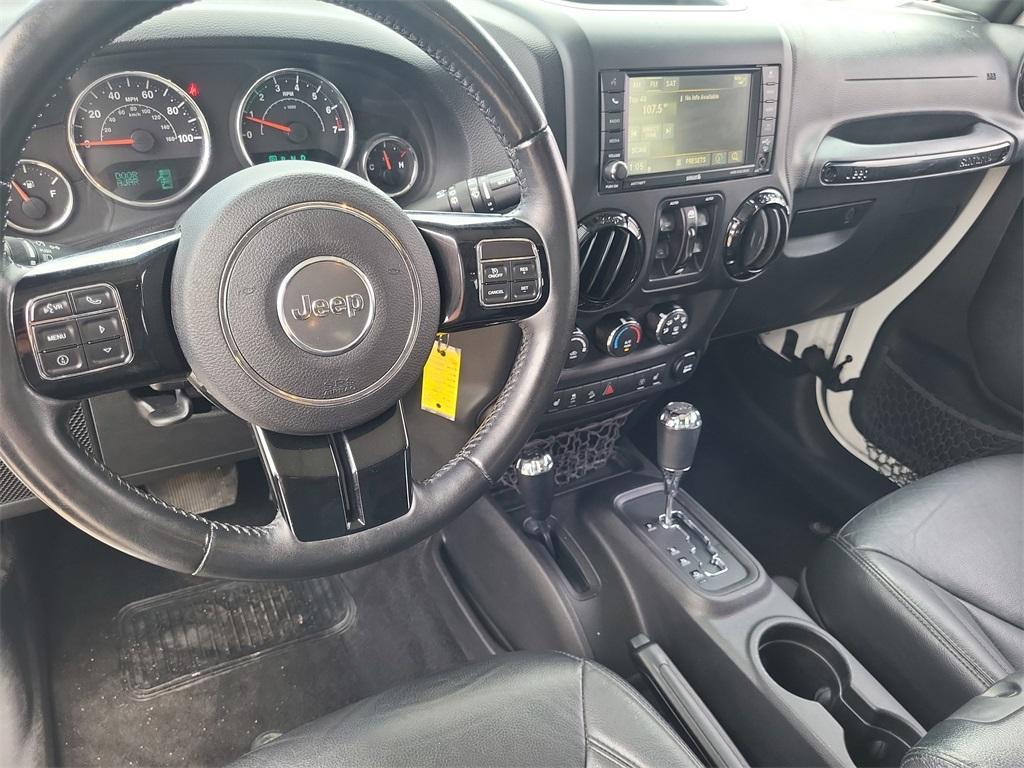 used 2015 Jeep Wrangler Unlimited car, priced at $16,882