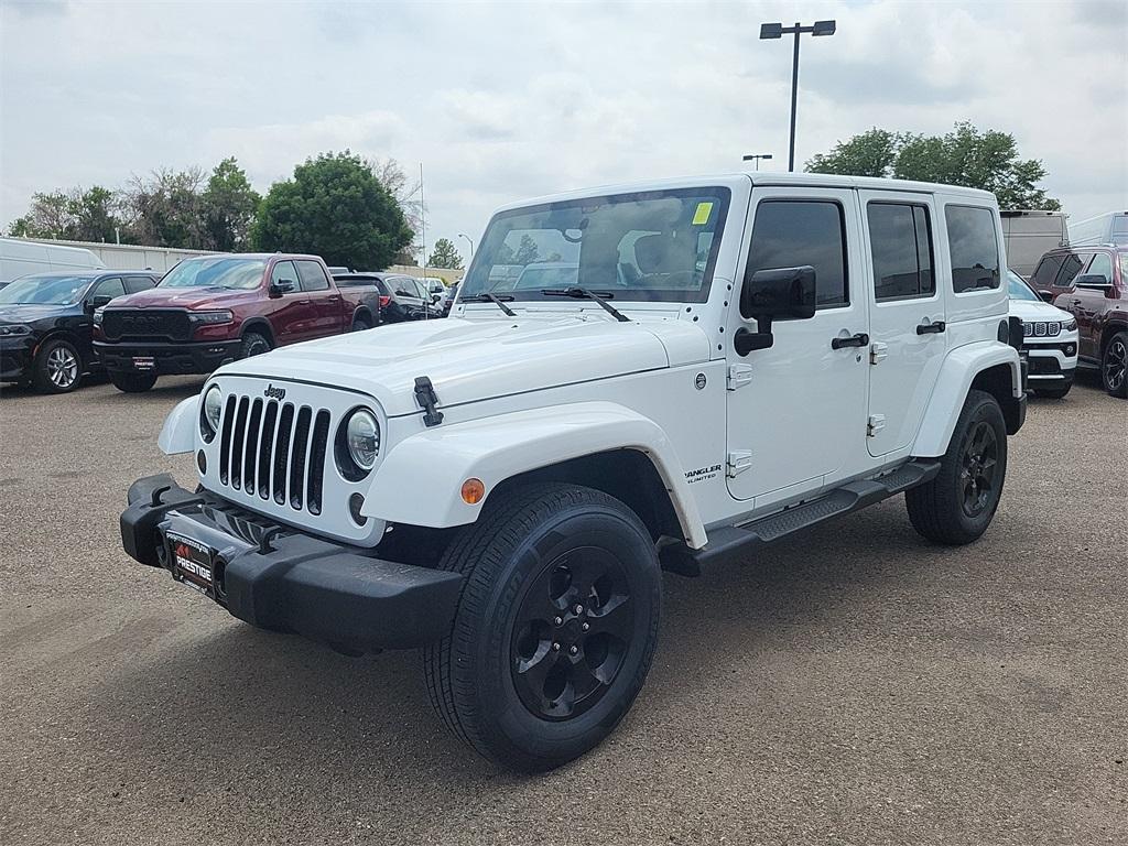 used 2015 Jeep Wrangler Unlimited car, priced at $16,882