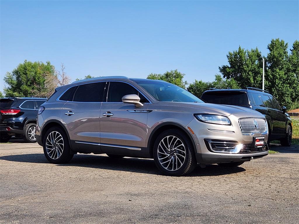 used 2019 Lincoln Nautilus car, priced at $23,406