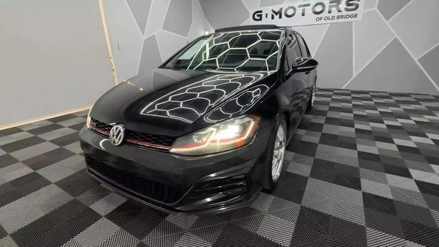 used 2018 Volkswagen Golf GTI car, priced at $19,998