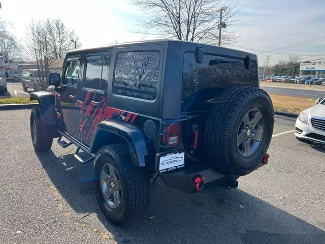 used 2015 Jeep Wrangler Unlimited car, priced at $15,800