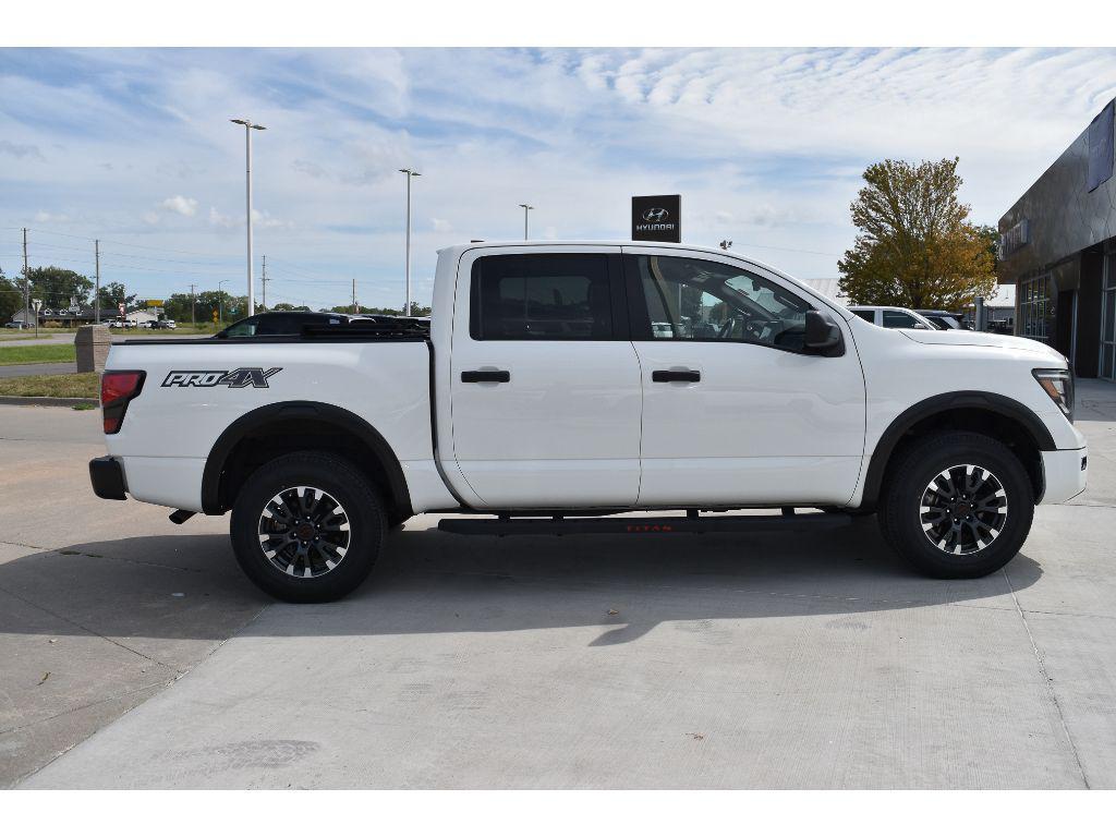 used 2024 Nissan Titan car, priced at $46,500