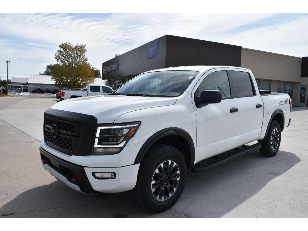 used 2024 Nissan Titan car, priced at $46,500