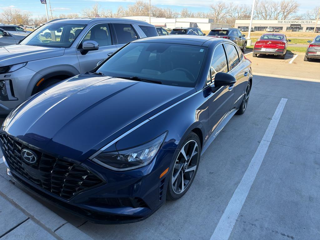 used 2021 Hyundai Sonata car, priced at $19,411