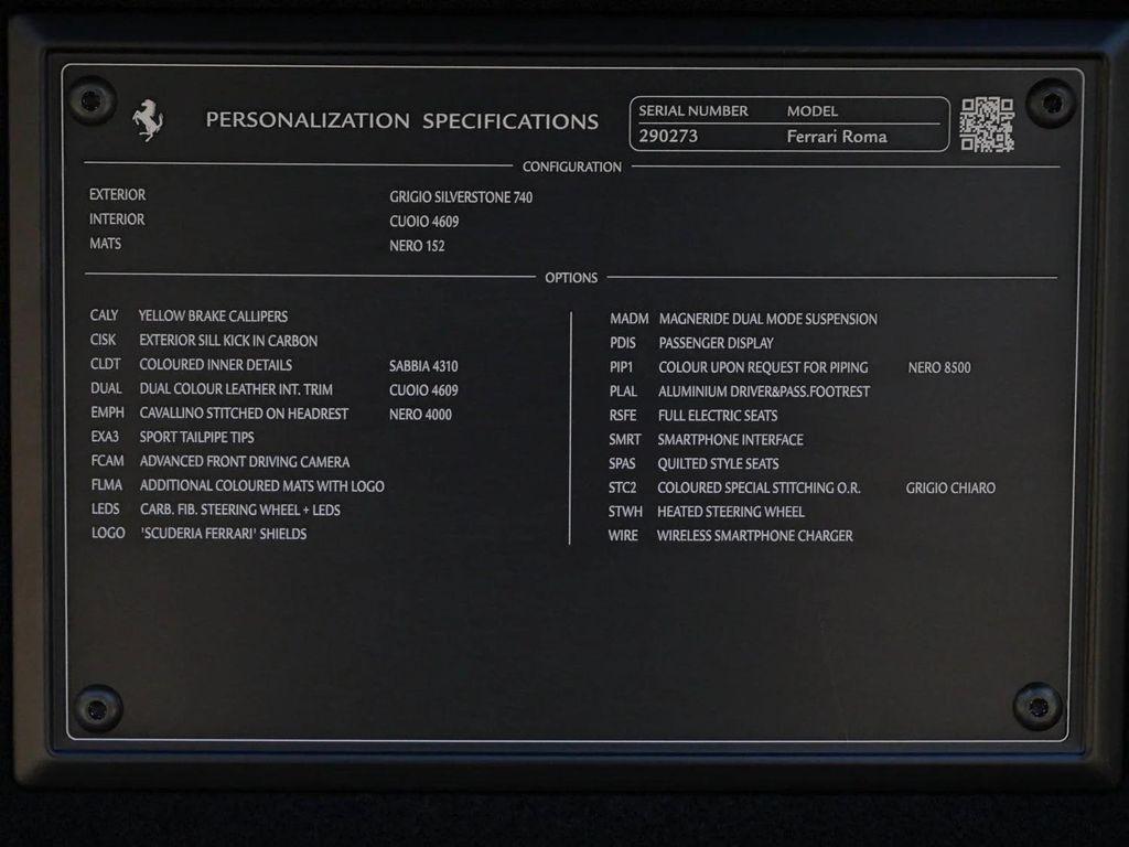 used 2023 Ferrari Roma car, priced at $226,990