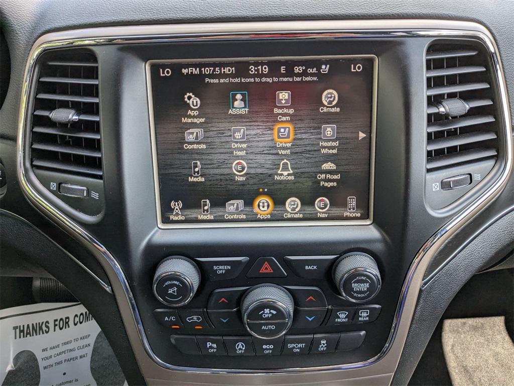 used 2017 Jeep Grand Cherokee car, priced at $17,000