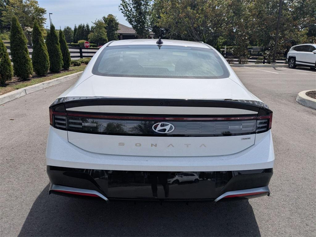 new 2025 Hyundai Sonata Hybrid car, priced at $29,911