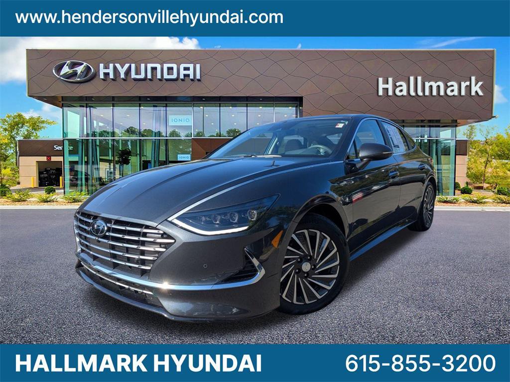 used 2023 Hyundai Sonata Hybrid car, priced at $25,500