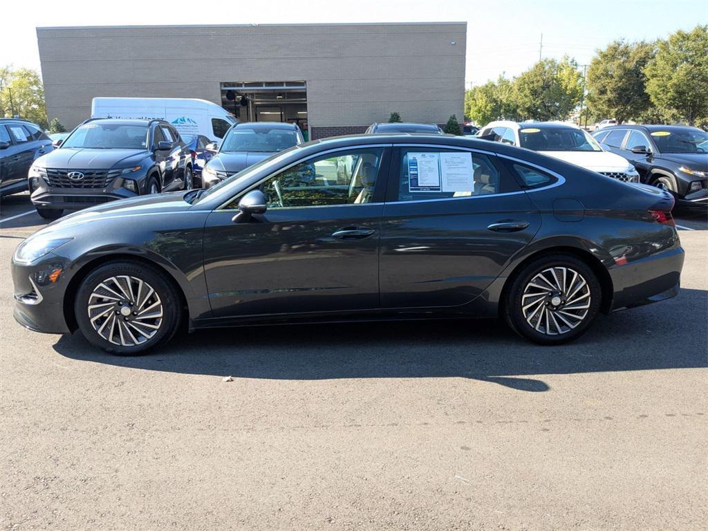used 2023 Hyundai Sonata Hybrid car, priced at $25,500