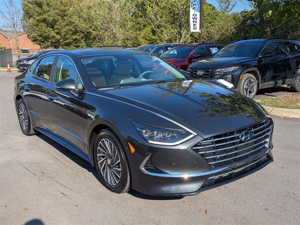used 2023 Hyundai Sonata Hybrid car, priced at $25,500