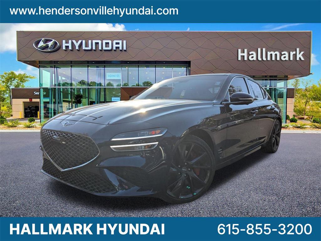 used 2023 Genesis G70 car, priced at $36,900