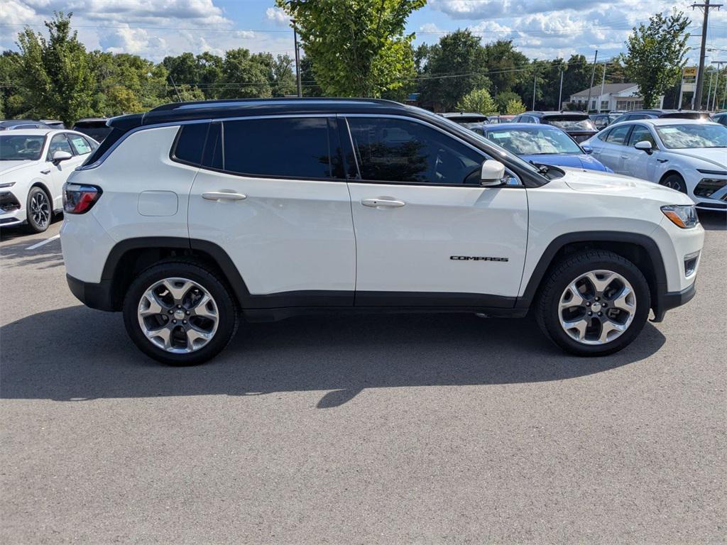 used 2021 Jeep Compass car, priced at $20,000
