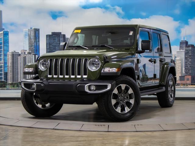 used 2022 Jeep Wrangler Unlimited car, priced at $38,995