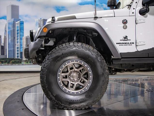 used 2017 Jeep Wrangler Unlimited car, priced at $74,402