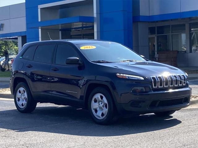 used 2015 Jeep Cherokee car, priced at $8,972
