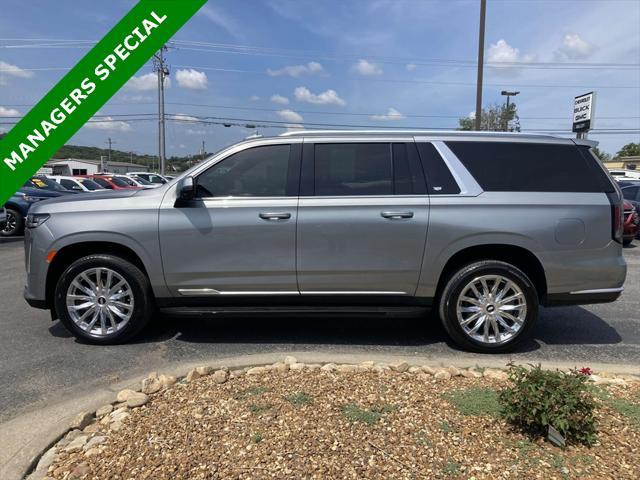 used 2023 Cadillac Escalade ESV car, priced at $78,693