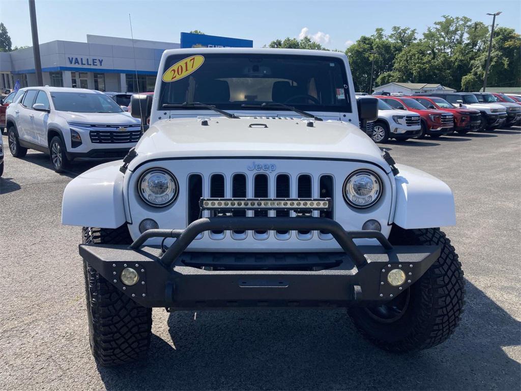 used 2017 Jeep Wrangler Unlimited car, priced at $21,588