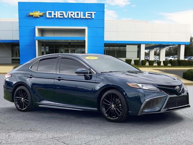 used 2021 Toyota Camry car, priced at $27,144