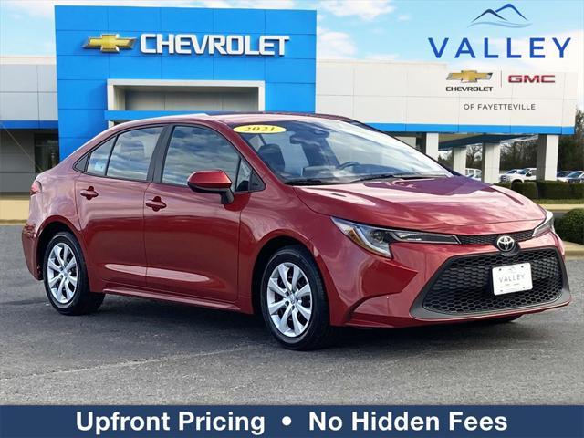 used 2021 Toyota Corolla car, priced at $18,472