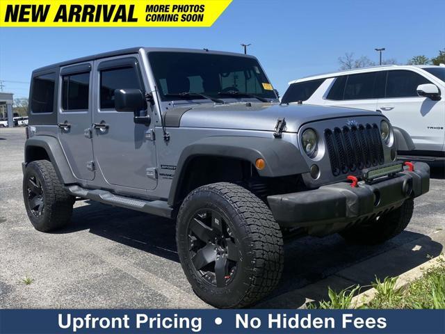 used 2016 Jeep Wrangler Unlimited car, priced at $20,972