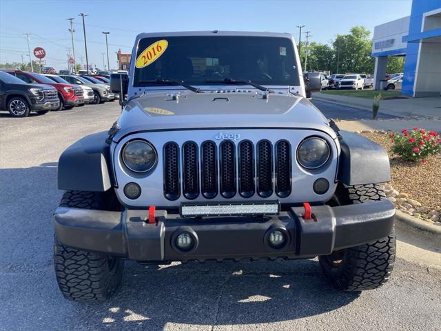 used 2016 Jeep Wrangler Unlimited car, priced at $20,432