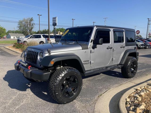 used 2016 Jeep Wrangler Unlimited car, priced at $20,432