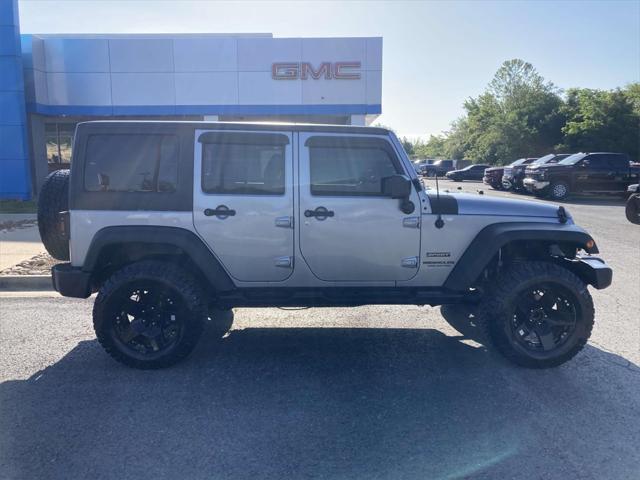 used 2016 Jeep Wrangler Unlimited car, priced at $20,432