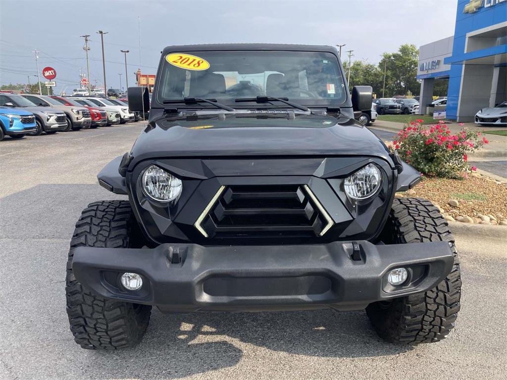 used 2018 Jeep Wrangler Unlimited car, priced at $20,307