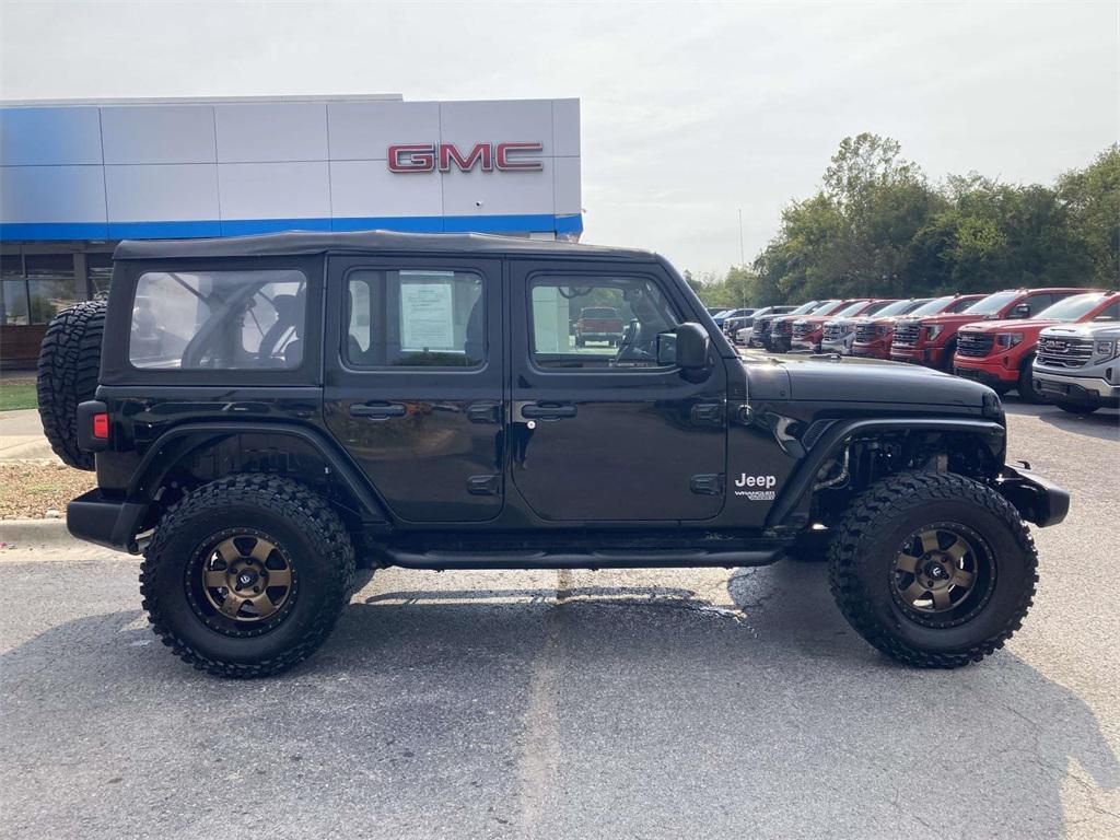 used 2018 Jeep Wrangler Unlimited car, priced at $20,307