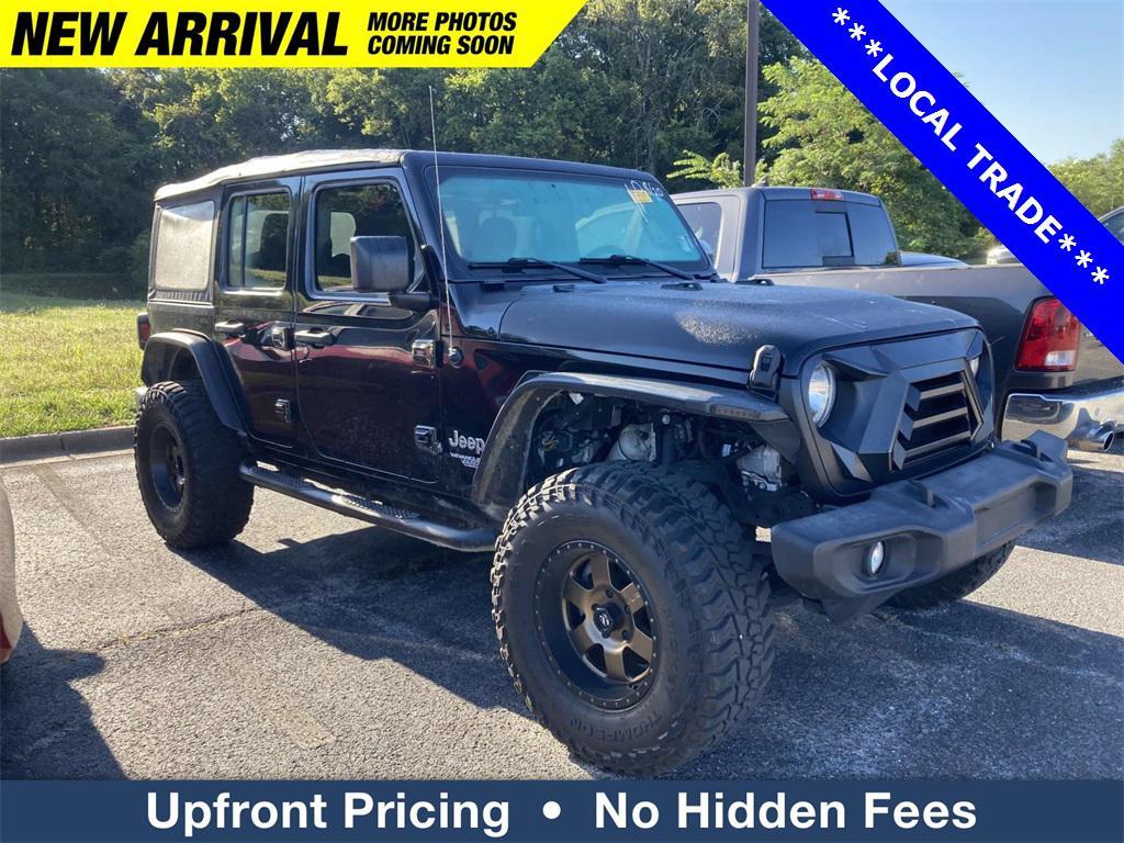 used 2018 Jeep Wrangler Unlimited car, priced at $20,515