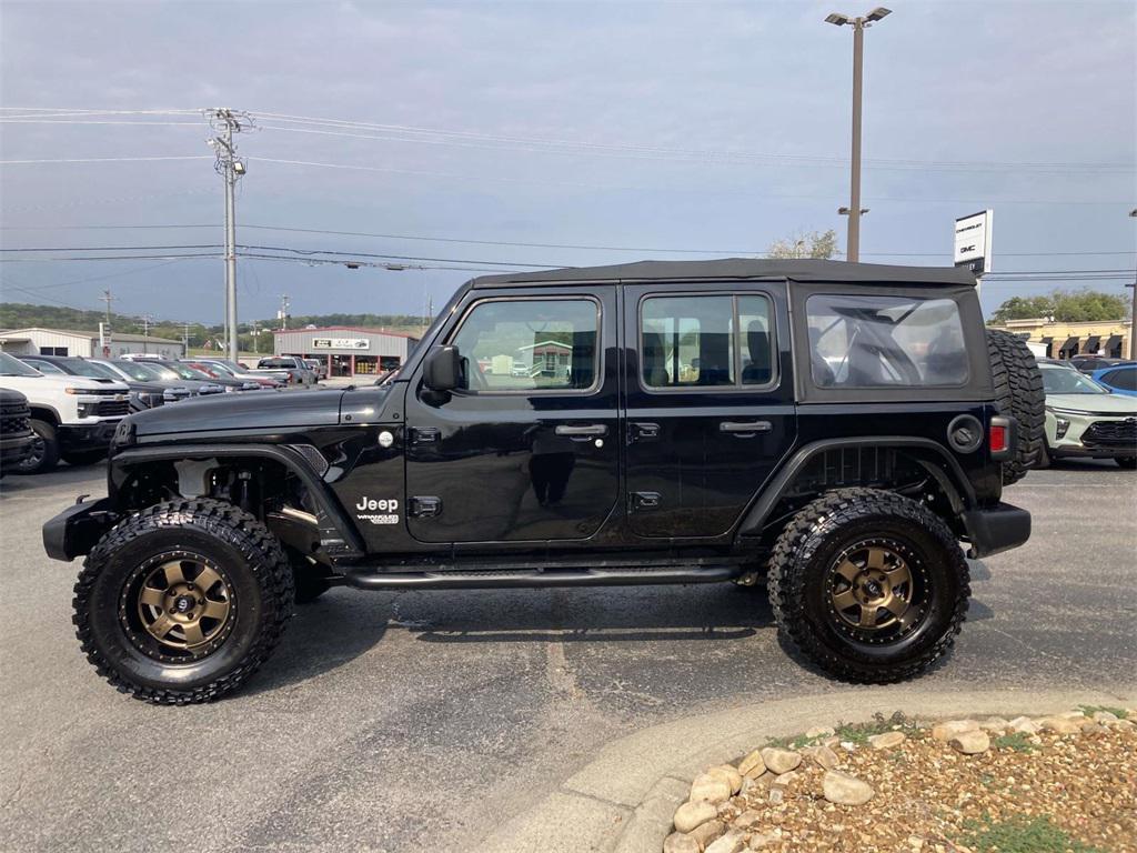 used 2018 Jeep Wrangler Unlimited car, priced at $20,307
