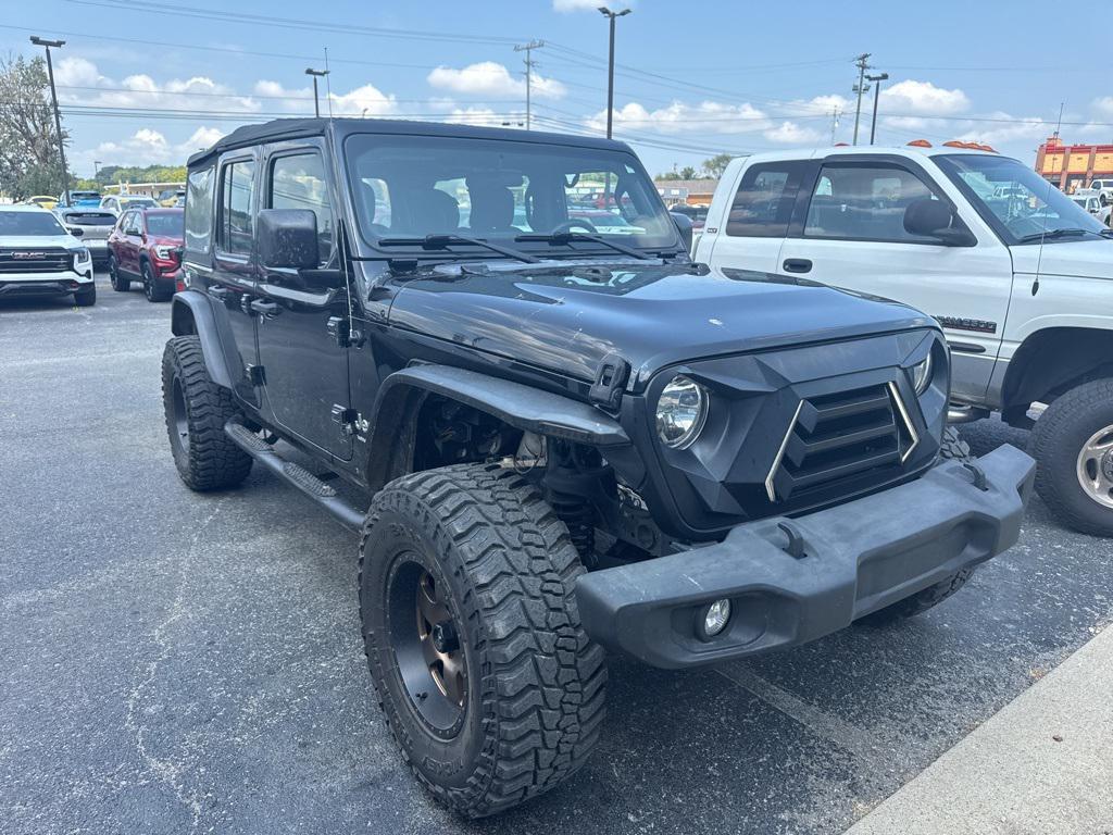 used 2018 Jeep Wrangler Unlimited car, priced at $20,746