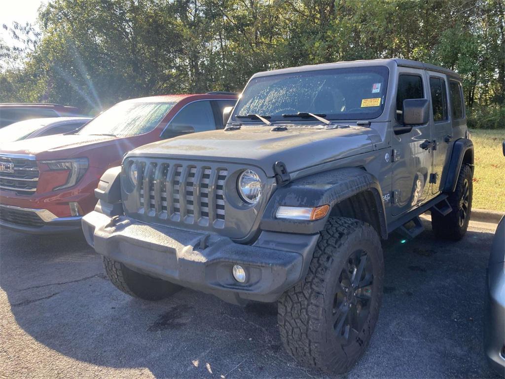 used 2020 Jeep Wrangler Unlimited car, priced at $30,432