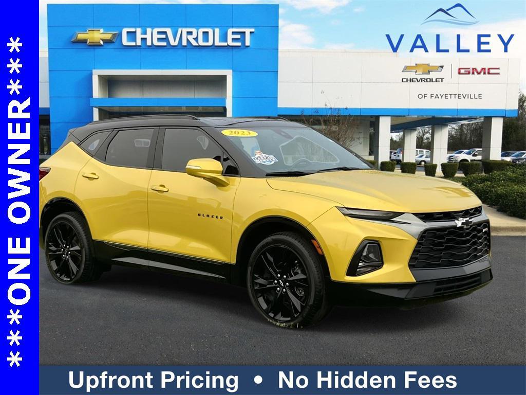 used 2022 Chevrolet Blazer car, priced at $27,344