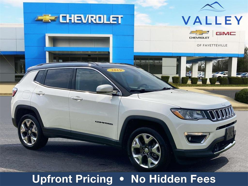 used 2019 Jeep Compass car, priced at $17,212
