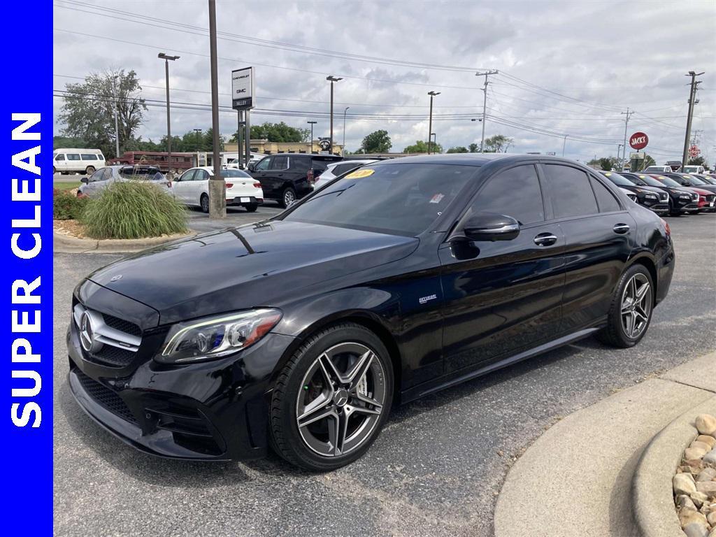 used 2020 Mercedes-Benz AMG C 43 car, priced at $33,977