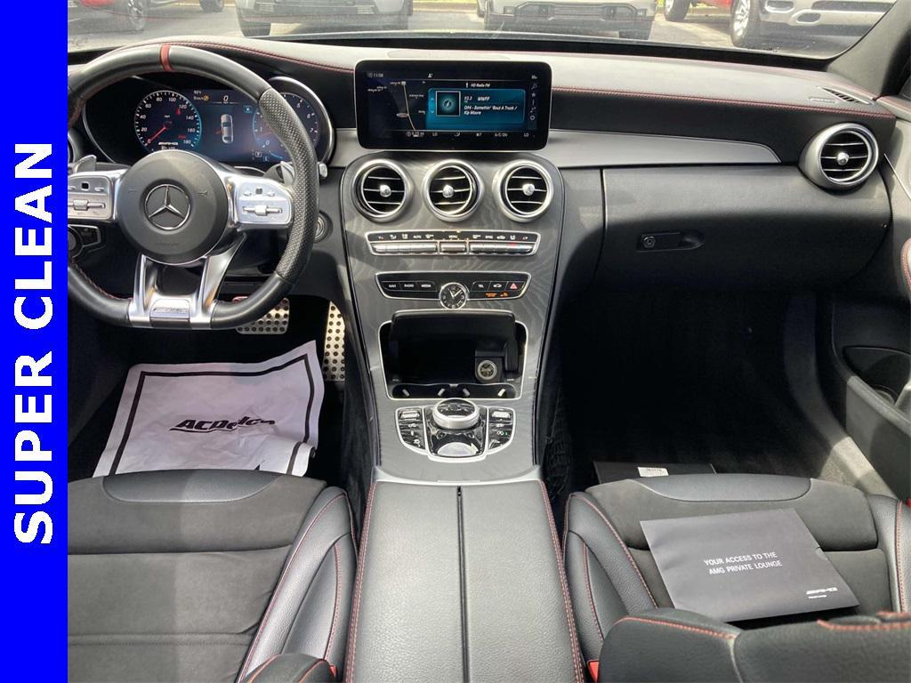 used 2020 Mercedes-Benz AMG C 43 car, priced at $33,977
