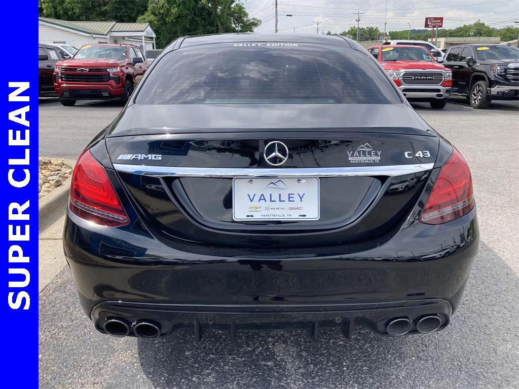used 2020 Mercedes-Benz AMG C 43 car, priced at $33,977